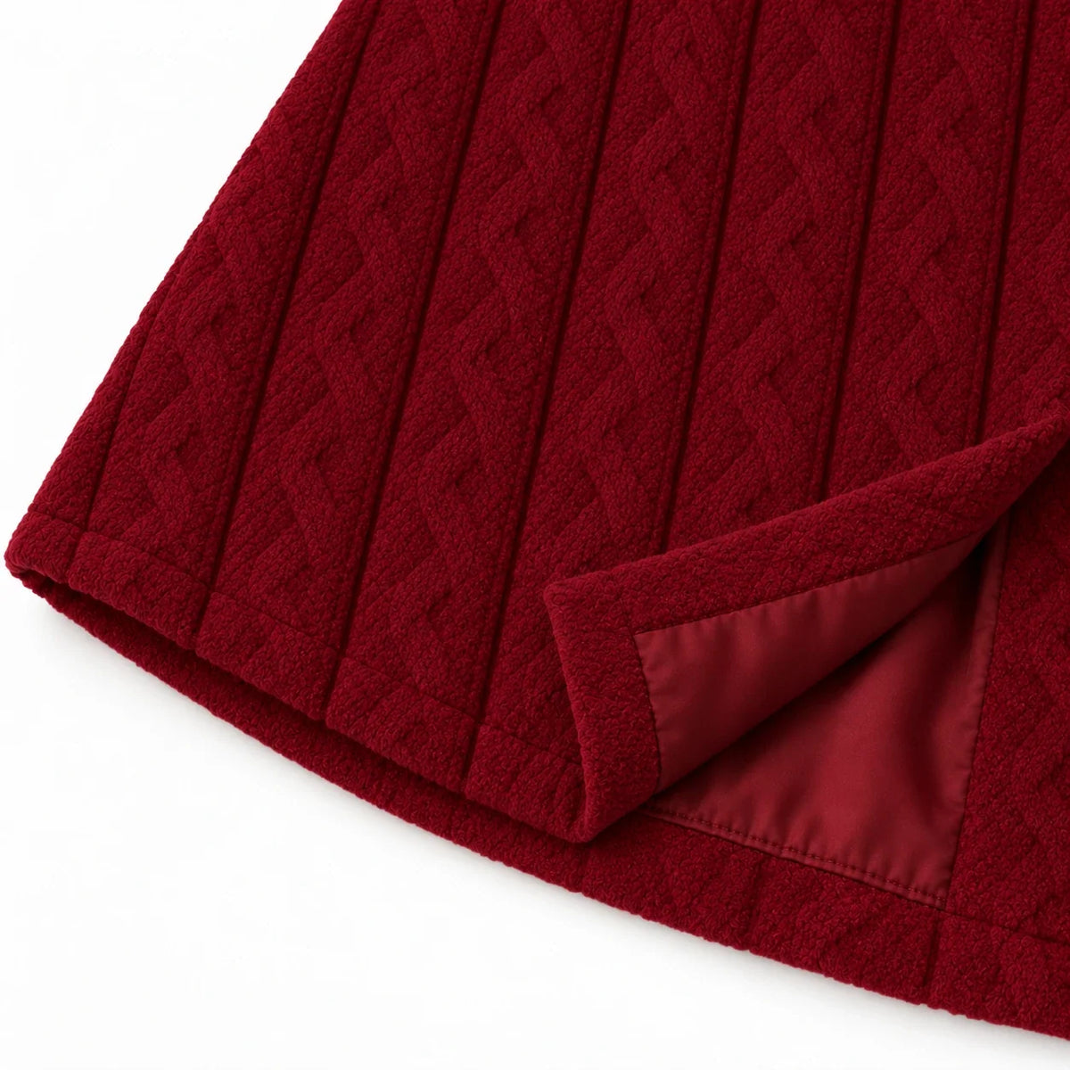 Women's Winter Coat | Textured Double Breasted
