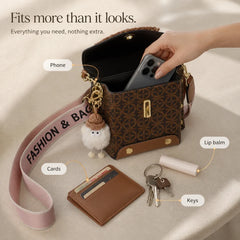 Bags | Patterned Crossbody Shoulder Bag