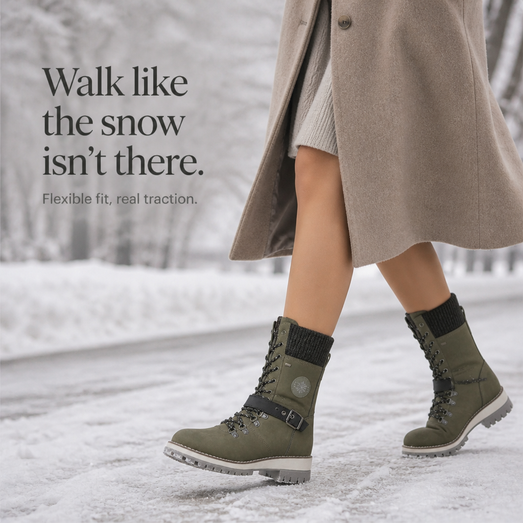 Boots For Women | Knee High Insulated Snow Adjustable