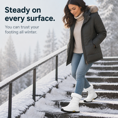Boots For Women | Plush Lined Zip Up Snow