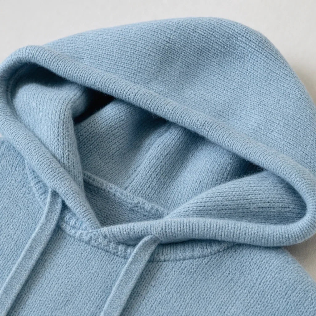 Women's Hoodie | Knit Dropped Shoulder Pullover