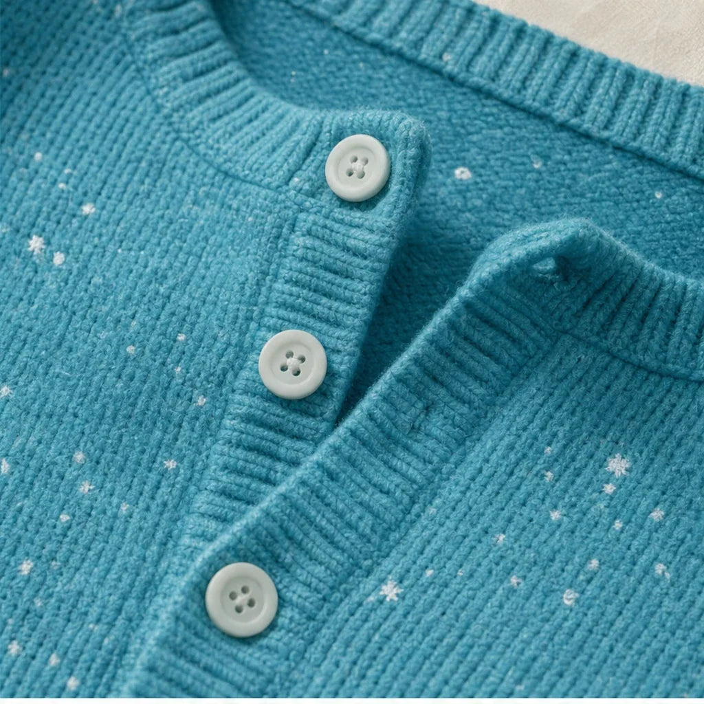 Women's Christmas Sweater | Textured Tree Henley
