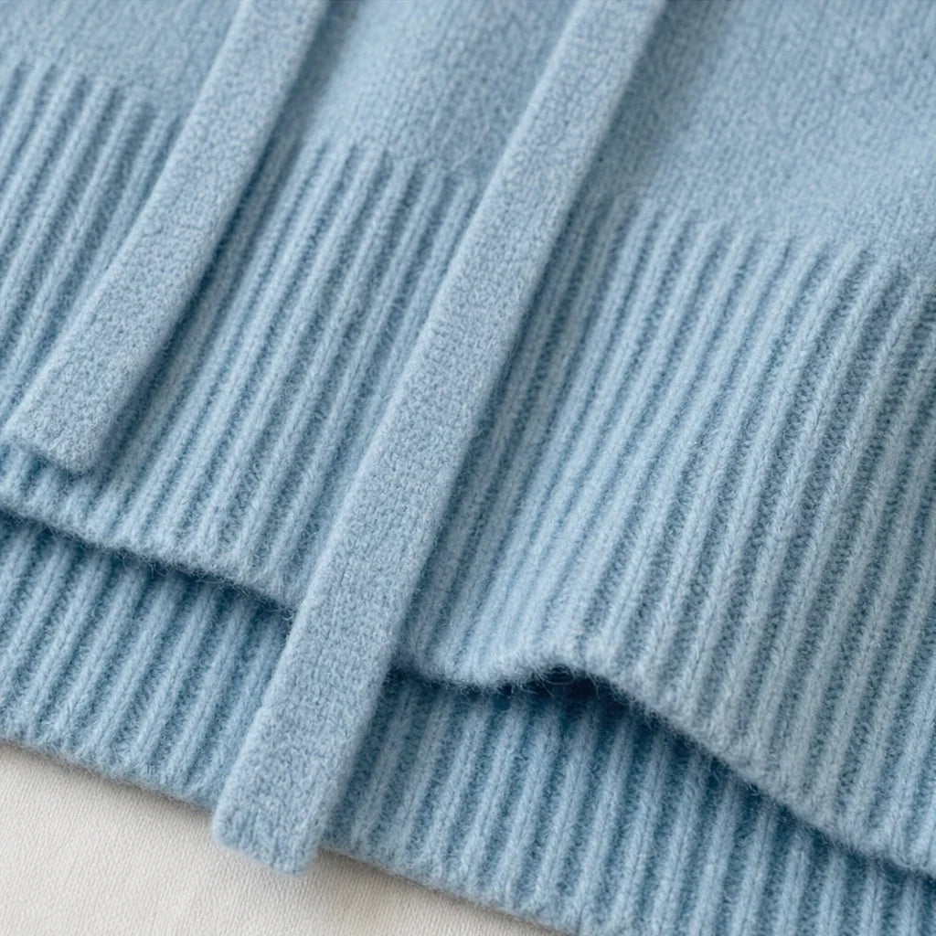 Women's Hoodie | Knit Dropped Shoulder Pullover