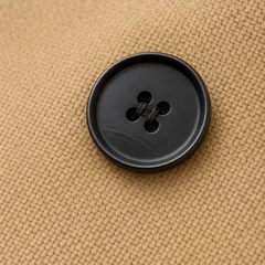 Women's Wool Coat | Plush Trim Button Front