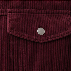 Women's Corduroy Jacket | Sherpa Lined Button Front