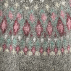 Women's Sweater | Fair Isle Yoke Crew Neck Pullover