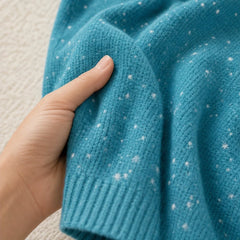 Women's Christmas Sweater | Textured Tree Henley