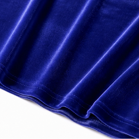 Women's Party Dress | Sequin Sleeve Velvet Cowl Neck
