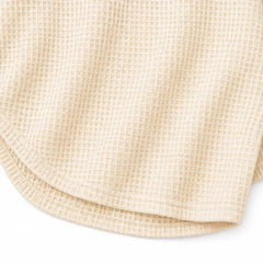 Women's Sweater | Waffle Knit Round Neck Pullover