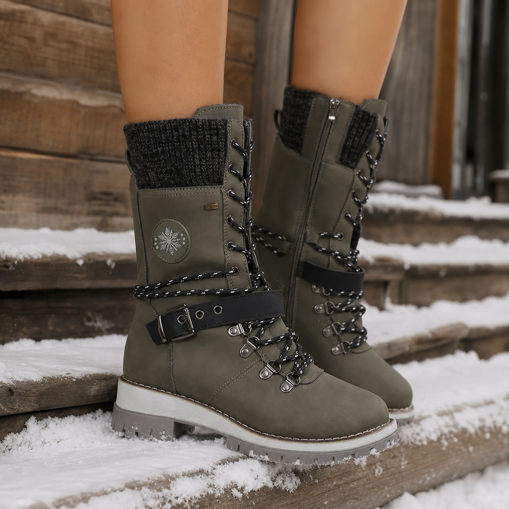 Boots For Women | Knee High Insulated Snow Adjustable