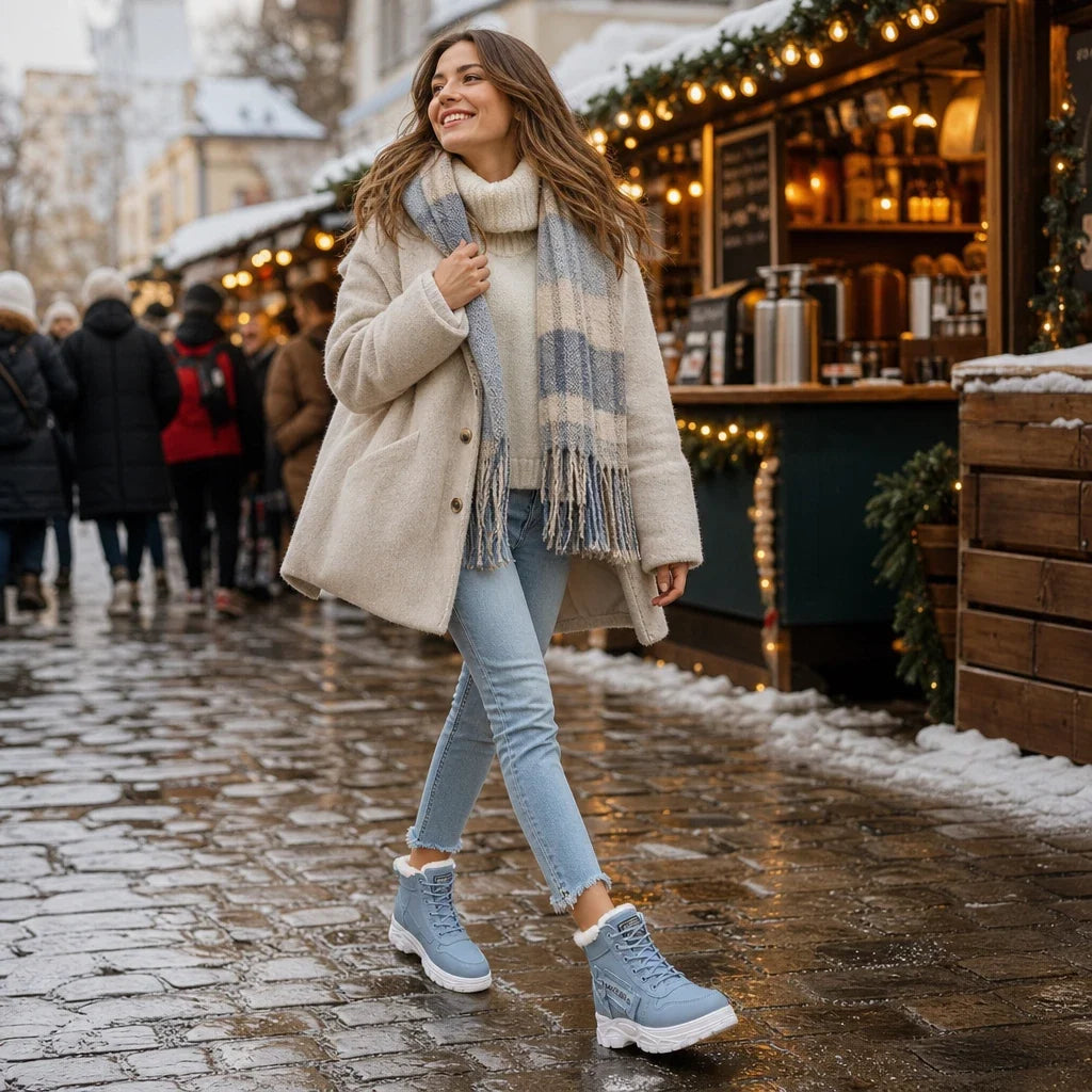 Boots For Women | Waterproof Plush Lined Snow Ankle