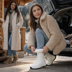 Boots For Women | Plush Lined Zip Up Snow