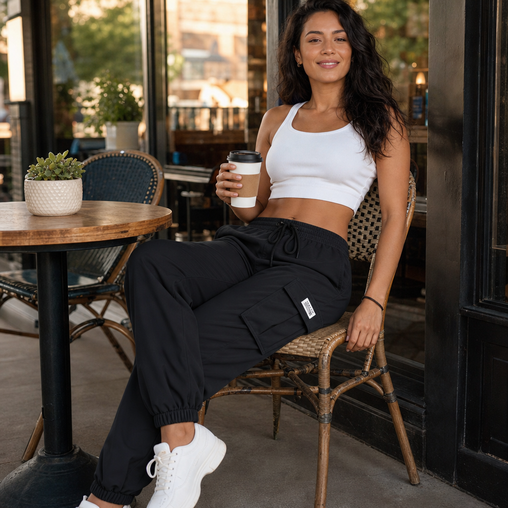 Women's Pants | Pull On Cargo Joggers