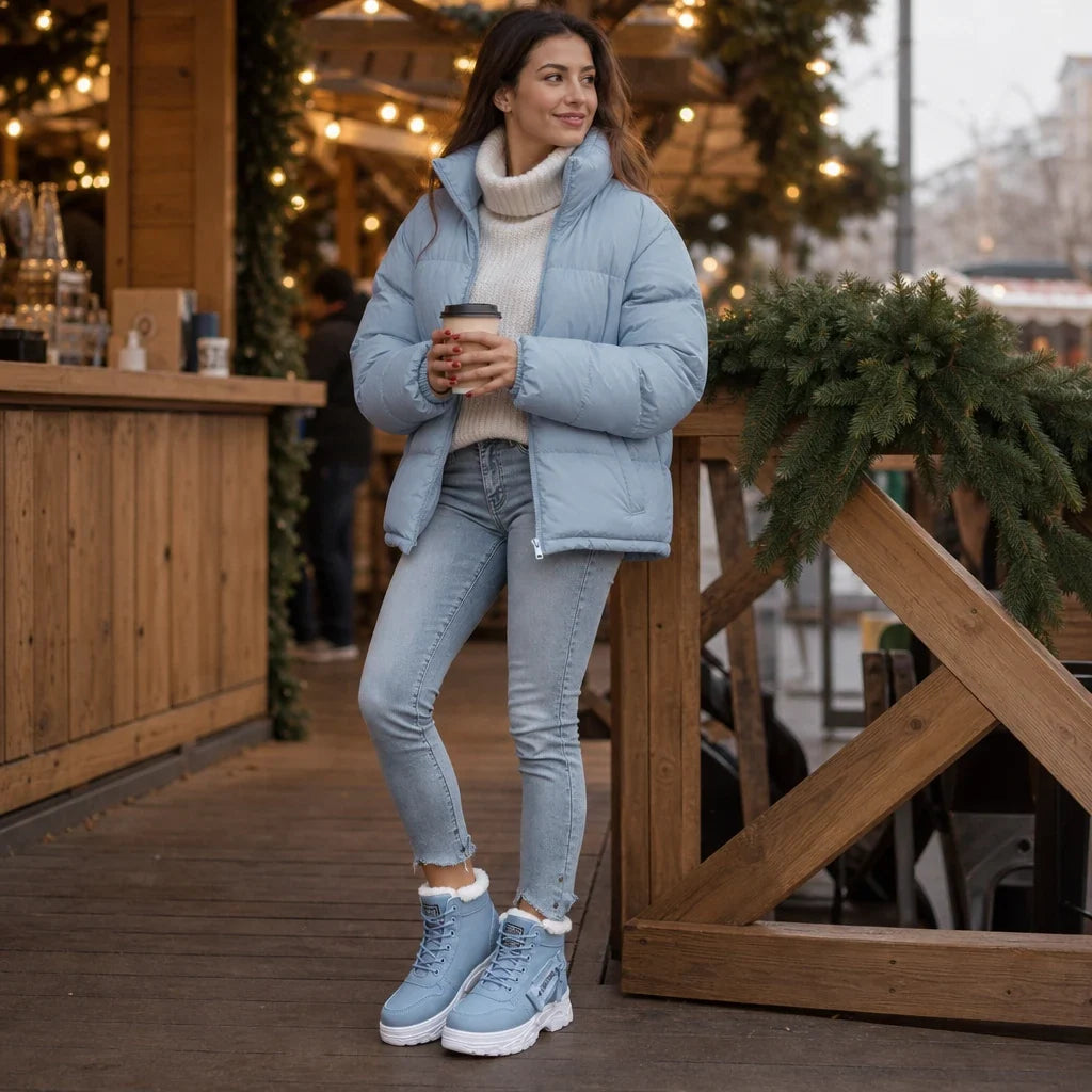 Boots For Women | Waterproof Plush Lined Snow Ankle