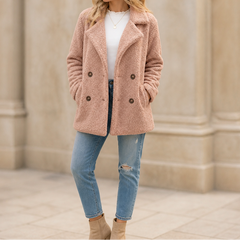 Women's Teddy Jacket | Sherpa Fleece Winter