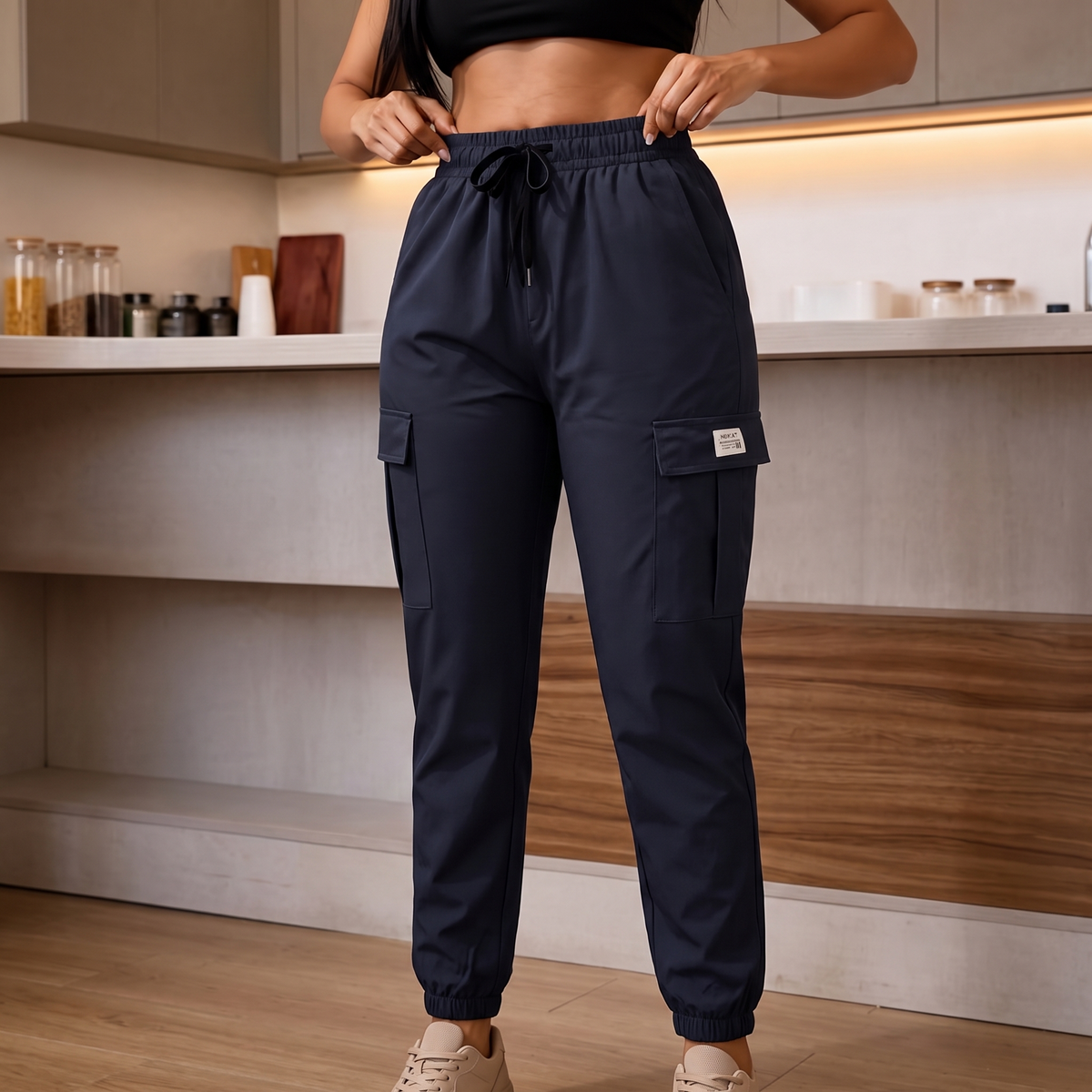 Women's Pants | Pull On Cargo Joggers
