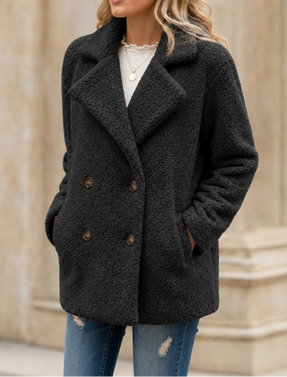 Women's Teddy Jacket | Sherpa Fleece Winter