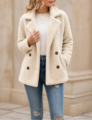 Women's Teddy Jacket | Sherpa Fleece Winter